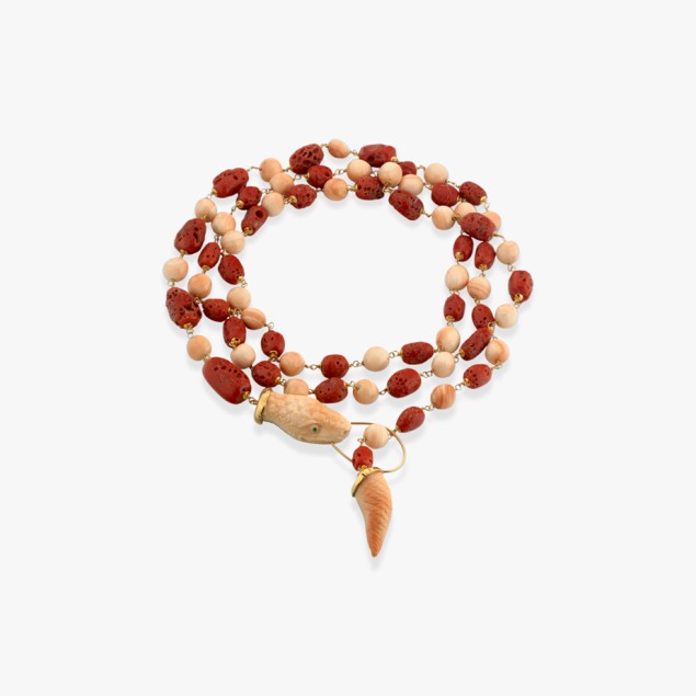 Collana Serpente Corallo 